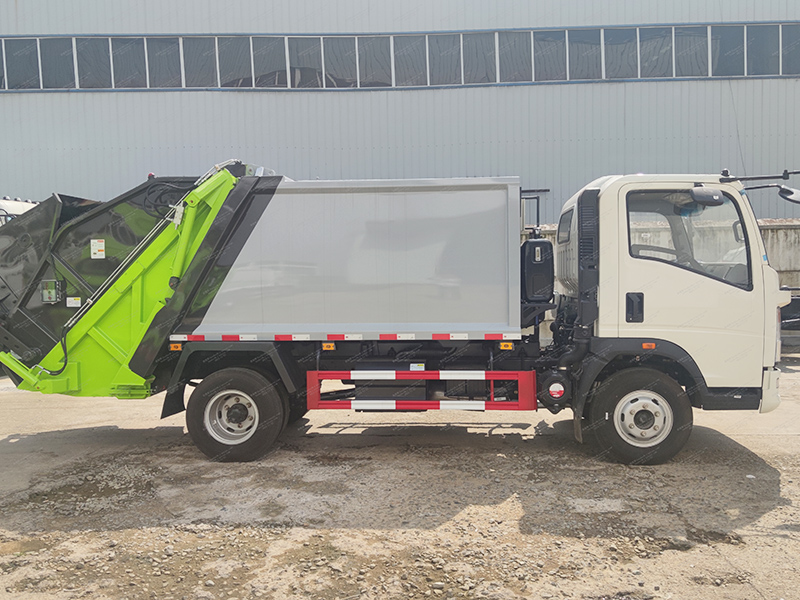 HOWO 12M3 Caminhão Compactor 