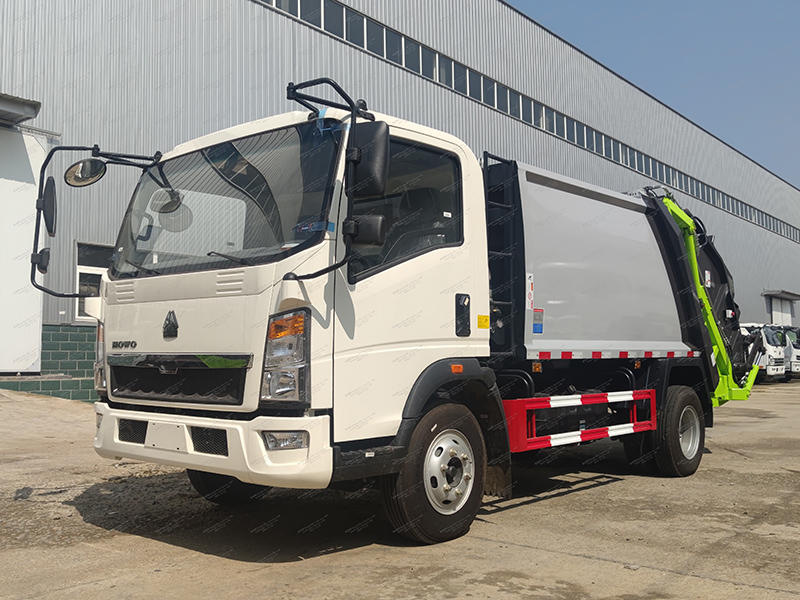 HOWO 12M3 Caminhão Compactor 