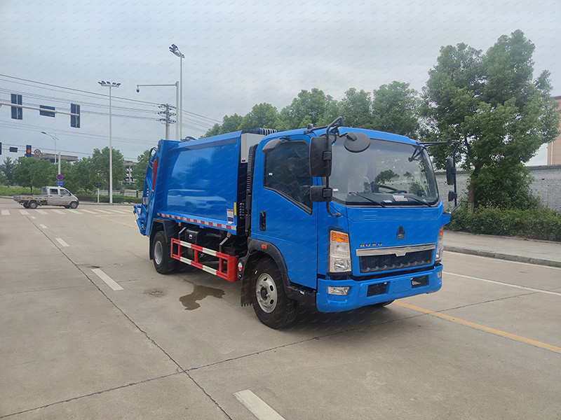 HOWO 14M3 Caminhão Compactor 