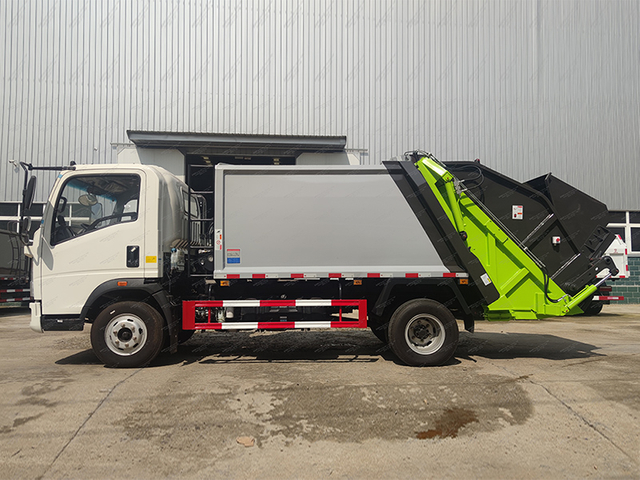 HOWO 12M3 Caminhão Compactor 