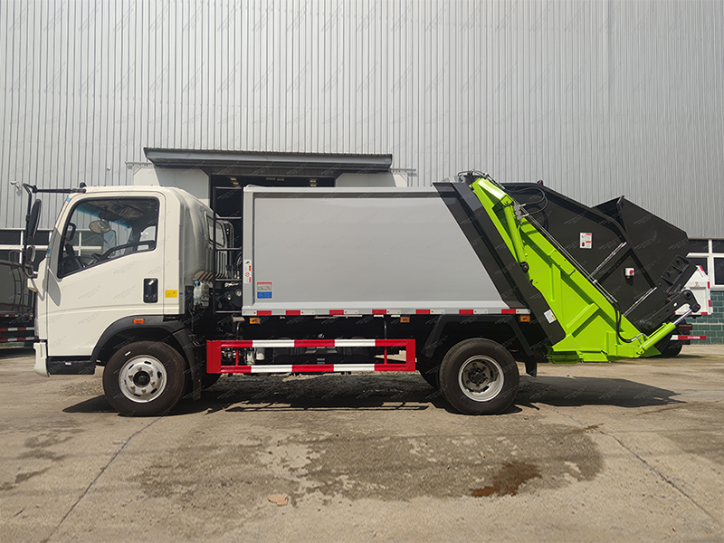 HOWO 12M3 Caminhão Compactor 