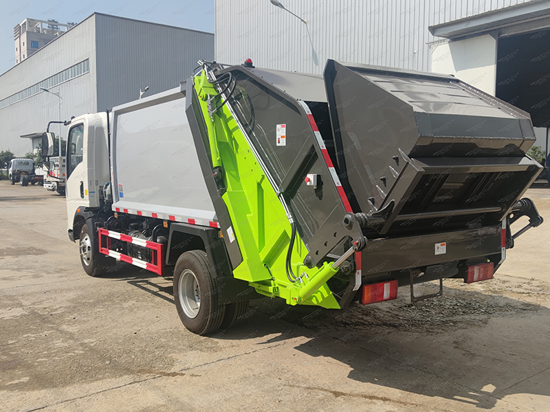 HOWO 12M3 Caminhão Compactor 