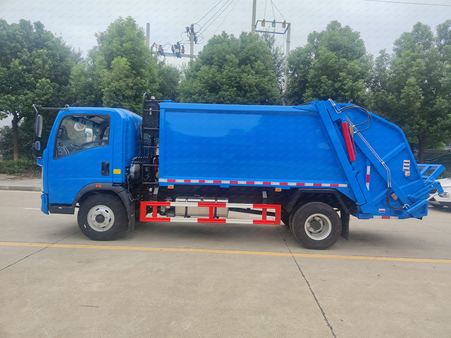 HOWO 14M3 Caminhão Compactor 